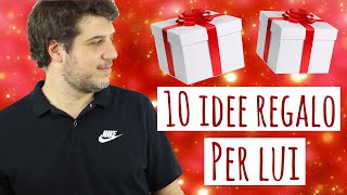 10 Regali di Natale per LUI la 9 è geniale [upl. by Jabe]