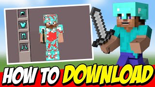 GOD ARMOR 🛡️  HOW TO DOWNLOAD AVARITIA ARMOR MOD for minecraft pe  God armor mod for mcpe [upl. by Ennovi]