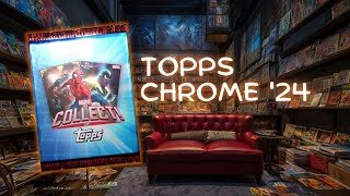 Topps Chrome 24  Topps Marvel Collect Pack Opening [upl. by Bibbie]