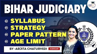 Bihar Judiciary Syllabus  Bihar Judiciary Preparation  Bihar Judicial Services Examination [upl. by Dulsea247]