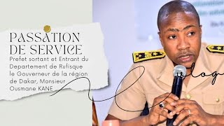 Passation de Service à Rufisque Discours du Gouverneur de Dakar avec les Préfets Entrant et Sortant [upl. by Killarney708]