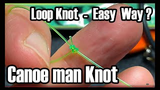 The Canoe Man knot  the Perfection knot contender [upl. by Nolrah]