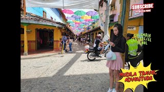 Climbing Guatapé the Most Colorful Stairs guatapé colombia discovery colombiano india china [upl. by Dee]