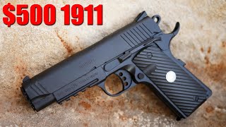 Girsan MC 1911 C The 500 1911 First Shots [upl. by Lacym649]