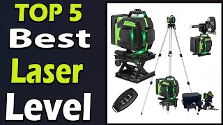 TOP 5 Best Laser Level Review 2024 [upl. by Enihpled]