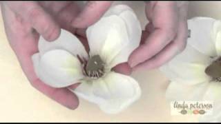 How to Make Magnolia Floral Wedding Centerpieces by Linda Peterson [upl. by Stevena]