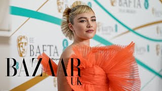 The BAFTAs 2023 The 10 best dressed  Bazaar UK [upl. by Ennahoj]