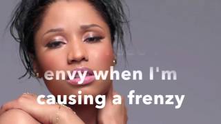 Pills N Potions Nicki Minaj clean Lyrics [upl. by Yarg144]