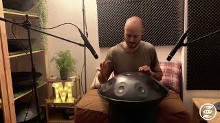 Extended Handpan C KurdAnnaziska 13  Nitrided  Scale C E F G A B C D E F G B C [upl. by Zitella]