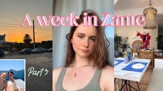 A WEEK IN GREECE  Zante vlog  part 3 [upl. by Osnofedli]