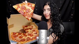 ASMR Late Night Dominos CravingNew York Style Pizza Garlic Knots [upl. by Lanza]