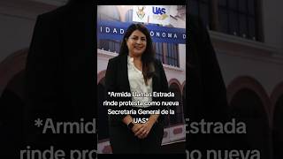 Armida Llamas Estrada toma protesta uas culiacan sinaloa [upl. by Uzial258]