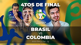 BRASIL ARQDOGALO VS COLOMBIA PALABRADEGOL 4TOS DE FINAL  MUFASLIGA COPA AMÉRICA 2024 [upl. by Relyhs]