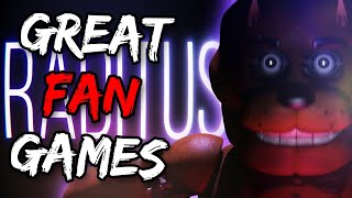 Top 10 Great FNAF Fan Games [upl. by Ammon]