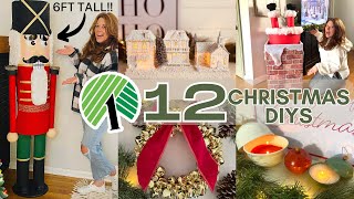 TOP 12 DOLLAR TREE CHRISTMAS DIYS YOU WANT TO MAKE THIS YEAR [upl. by Lertram306]