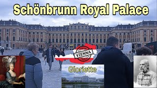 Schönbrunn Royal Palace 2024 INSIDE TOUR WITH AUDIO TOUR GUIDE FULL VIDEO schönbrunn viennaaustria [upl. by Rosie]