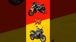 Bajaj Ns 400z Vs TVs Apache RTR 310r shorts [upl. by Tnayrb]