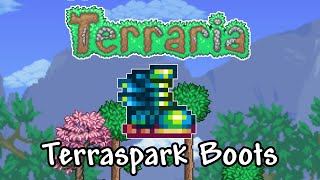 How to Get the Terraspark Boots in Terraria 141 [upl. by Ahsiram]