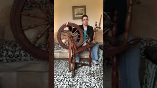 Flax Spinning Wheel [upl. by Paco243]