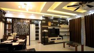 Suresh Babus home  Interior Design  Mera Homes Apartments  WhitefieldBangalore [upl. by Tavi]