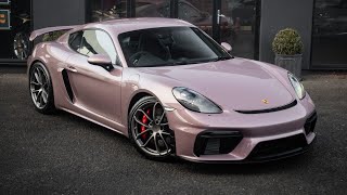 Frozen Berry Porsche 718 Cayman GT4  HILLMOREN 4K [upl. by Gillmore]