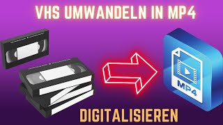 VHS digitalisieren umwandeln  Kassetten Videorecorder PC Computer übertragen Videokassetten digital [upl. by Acinnod]