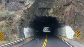 3 Tunnels in Wind River Canyon Wyoming [upl. by Jeniffer440]