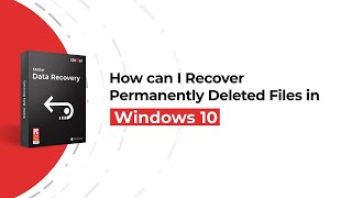 How to Recover Permanently Deleted Files in Windows 10 [upl. by Ahsiem]