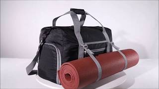 Gym Bags for Women and Men  Small Packable Sports Duffle Bag for Women [upl. by Darum]