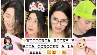 ✨VICTORIA CONOCE A ALAIA VICTORIA✨👶🏻😳Noticia de canal famliar😱😍Leidys Sotolongo Oficial [upl. by Eetnuahs124]