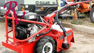 Operating Procedures for the Barretto 918 RotoTiller  Rental Village [upl. by Alyks]