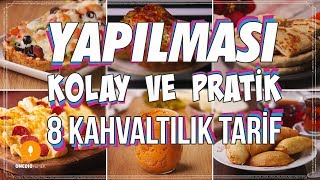 Yapılması Kolay Ve Pratik 8 Kahvaltılık Tarifi  Kahvaltı Tarifleri [upl. by Attenat]