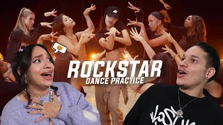 Still The Best Dancer in KPOP  Waleska amp Efra react to Lisa  Rockstar Dance practice [upl. by Elayor118]