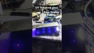 Uv Tempered glass Replace  Corve Display glass replacement trending viralvideo smartphone [upl. by Erihppas]