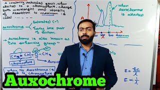 Auxochrome  UVVisible spectroscopy [upl. by Rebekah]