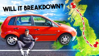 Can I drive across the UK in a £100 Cheap Car Without Breaking Down London to Scotland [upl. by Nereids]