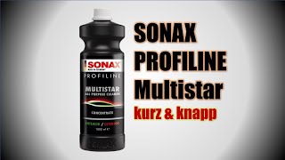 SONAX PROFILINE Multistar AllzweckreinigerKonzentrat APC kurz und knapp erklärt SONAXschweiz🇨🇭 [upl. by Akimahc]