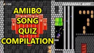 AMIIBO SONG QUIZ COMPILATION ALL 14 LEVELS [upl. by Ralfston967]