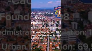 Facts about Čačak [upl. by Oijile641]