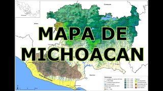 MAPA DE MICHOACAN [upl. by Dyun284]