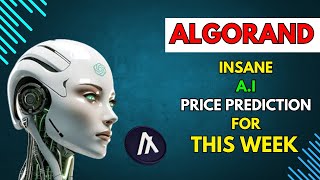 Insane ALGORAND Price Prediction for THIS WEEK by AI [upl. by Lamiv]