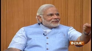 PM Candidate Narendra Modi in Aap Ki Adalat 2014 Part 2  India TV [upl. by Llerdna437]