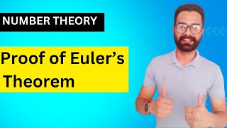 Proof of Eulers Theorem I Eulers Theorem in Number Theory I Number Theory I Kamaldeep Nijjar [upl. by Lednik]