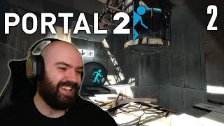 Going through the Motions Again amp The Surprise  Portal 2  Blind Playthrough Part 2 [upl. by Cassil]