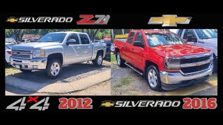 SILVERADO 4X4 DOBLE CABINA Y CABINA Y MEDIA 4X2 [upl. by Steinke]