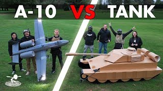 A10 Warthog VS Tank  Epic Airsoft Battle [upl. by Previdi]