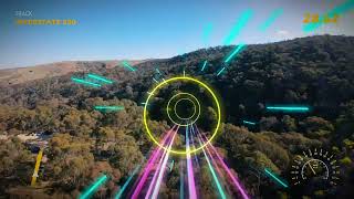 Track flight  Sky VFX 4K  DJI Avata 2 [upl. by Lina290]