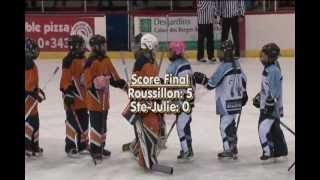 Ringuette RiveSud Atome C Roussillon vs SteJulie [upl. by Dasie522]