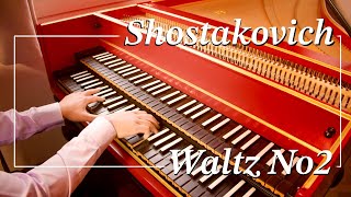 Waltz No 2  Shostakovich Harpsichord [upl. by Gasparo]