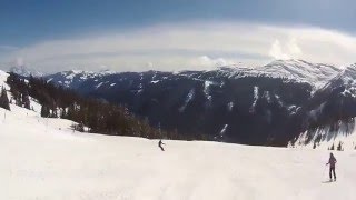 Saalbach Hinterglemm Piste 7 SprinterAbfahrt [upl. by Garihc832]